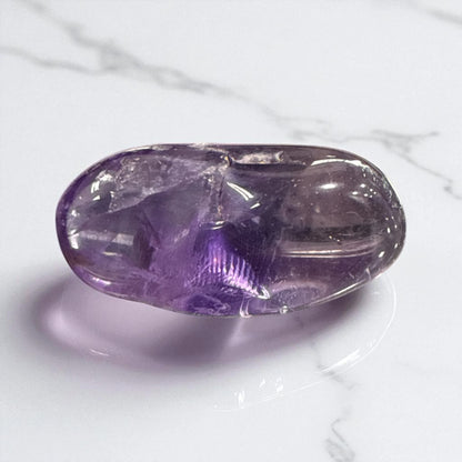 Natural Amethyst Tumble Stones (5 Pieces) (free shipping)