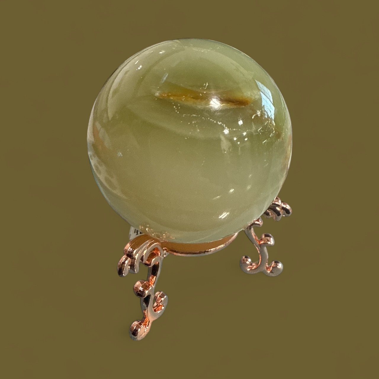 Green Jade Sphere N425