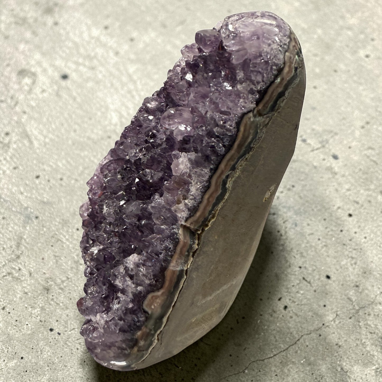 Amethyst Geode Polished from Uruguay (N496)