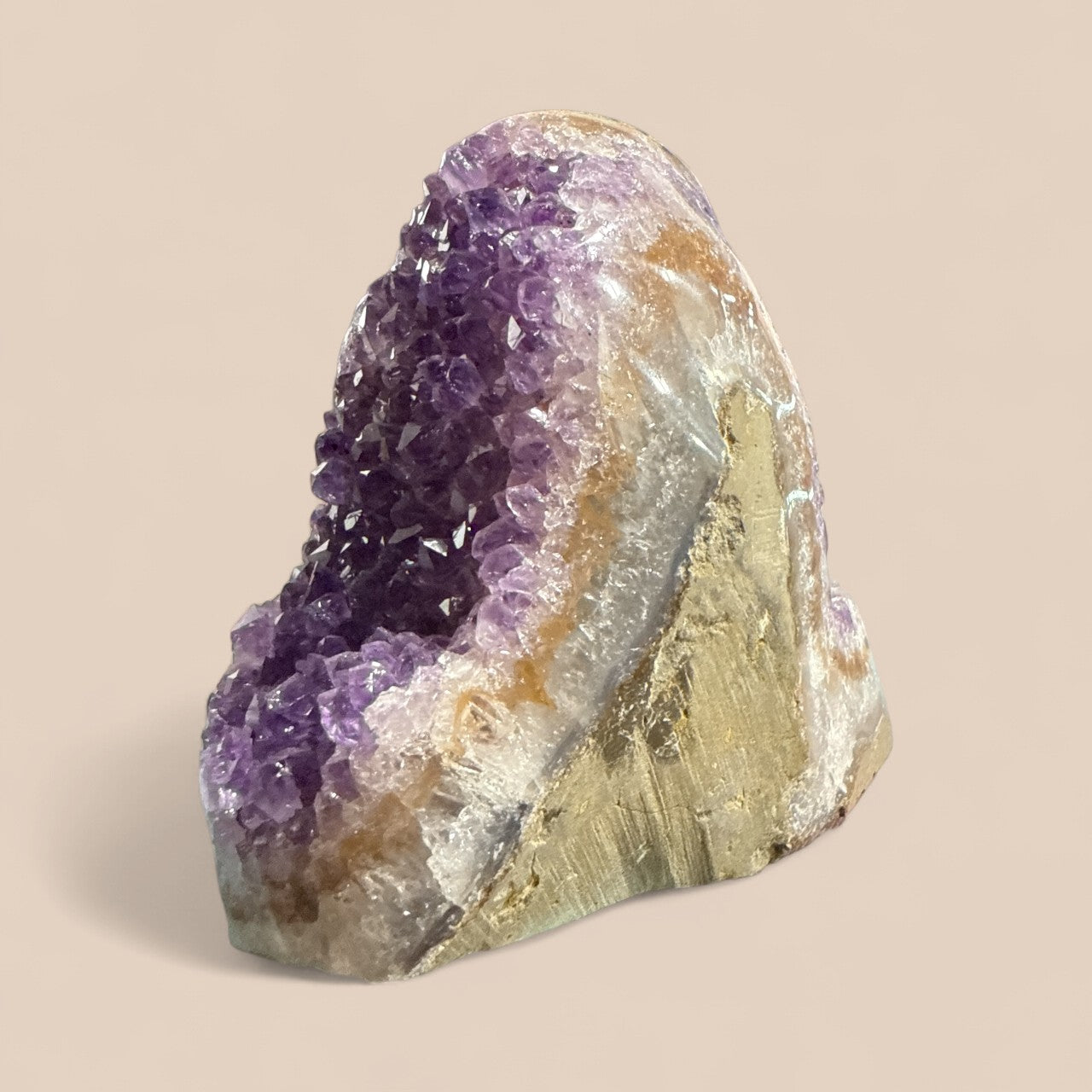 Rare Double sided (Twin formation) Amethyst Geode N467