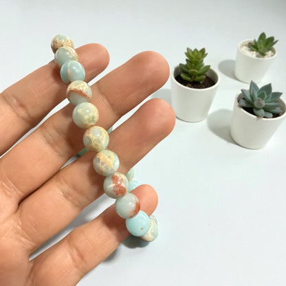 Shoushan stone Bracelet 10mm