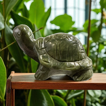 Genuine Jade turtle for Financial Growth