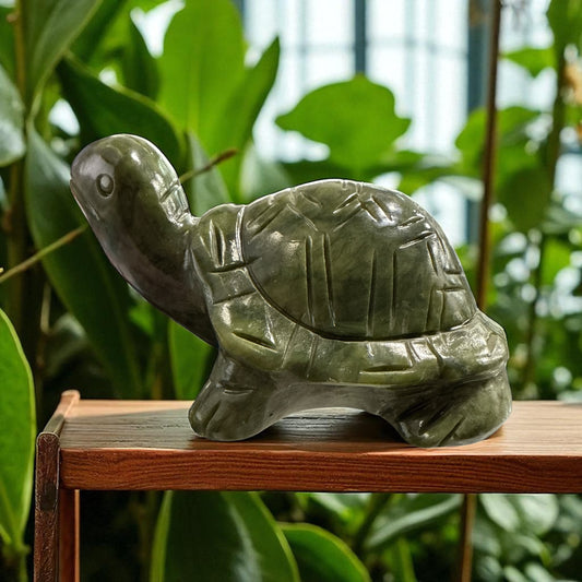 Genuine Jade turtle for Financial Growth