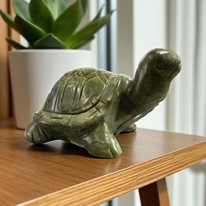 Genuine Jade turtle for Financial Growth
