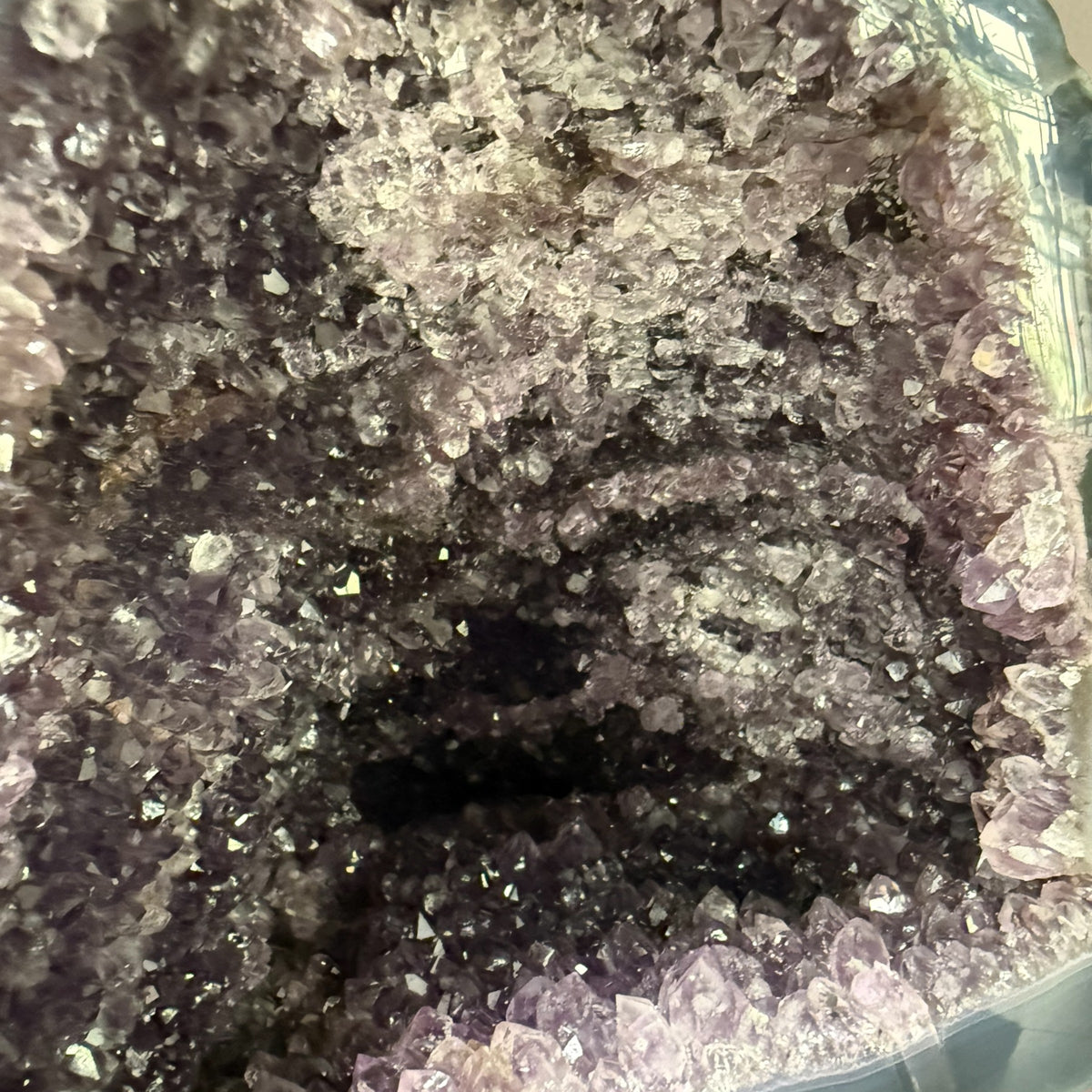 Amethyst Geode Polished from Brazil (Shipping included)  N508