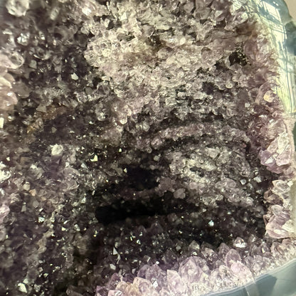 Amethyst Geode Polished from Brazil (Shipping included)  N508