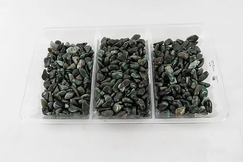 Emerald Tumbled 5 pieces ( Free Shipping )