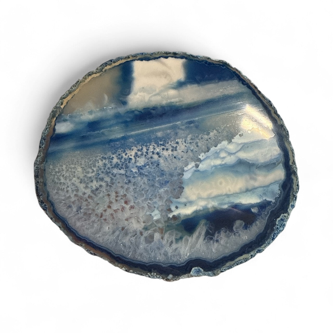 Genuine Agate Slice (Brazil) N402
