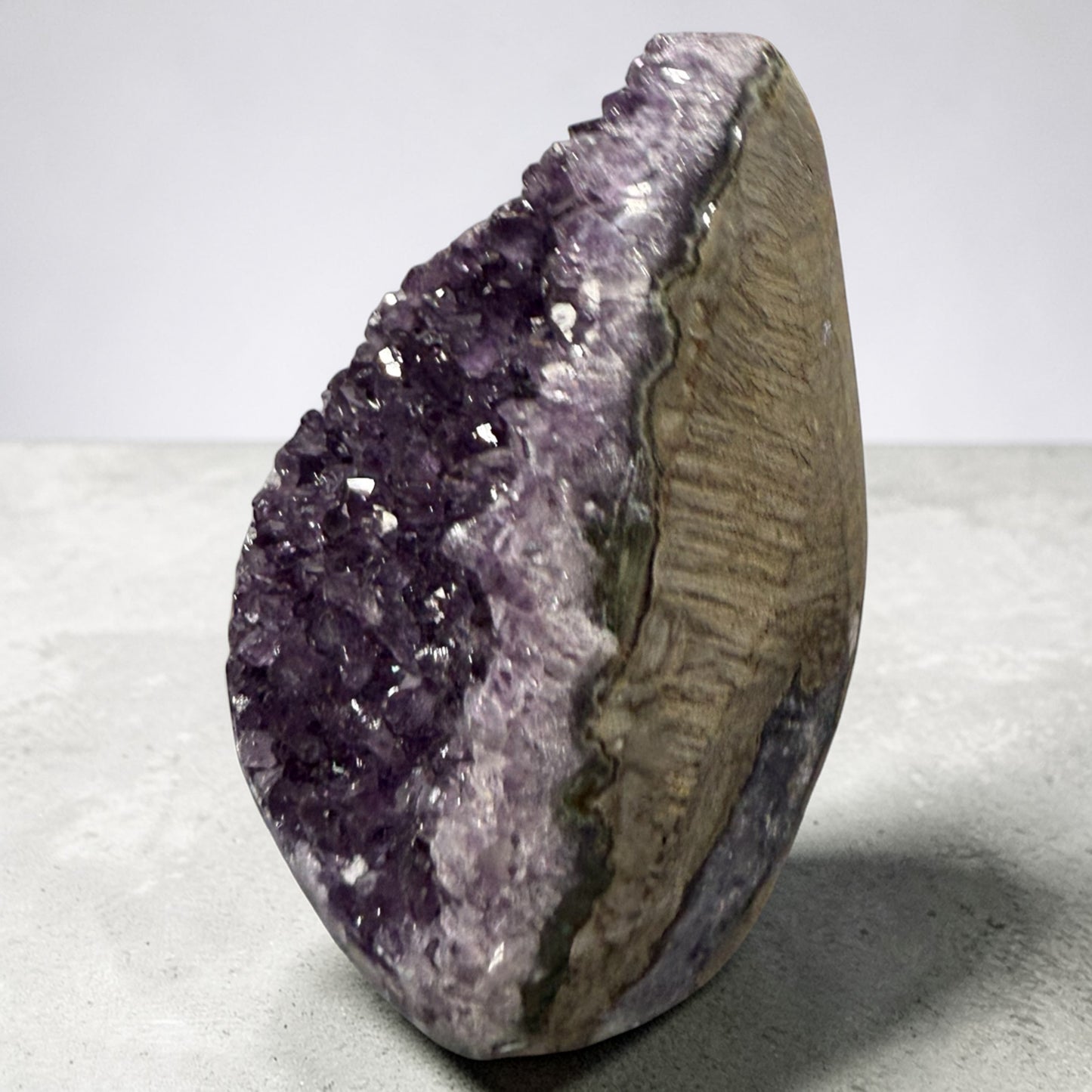 Amethyst Geode Polished from Uruguay (N488)