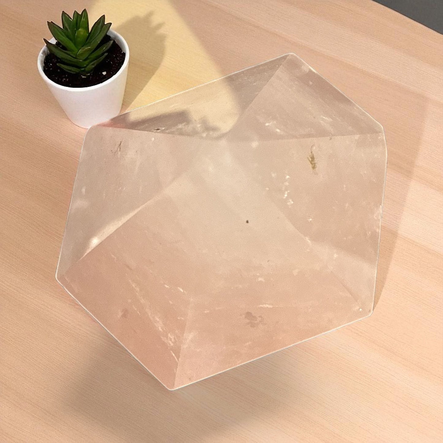 Genuine Rose quartz Tower 182 mm