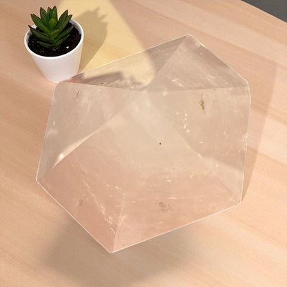 Genuine Rose quartz Tower 182 mm