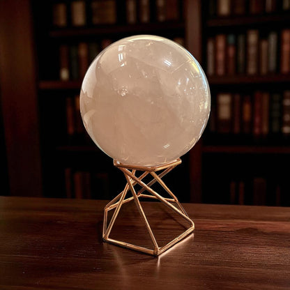 Genuine Rose quartz Sphere 69 mm