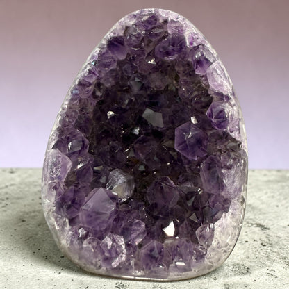 Amethyst Geode Polished N481