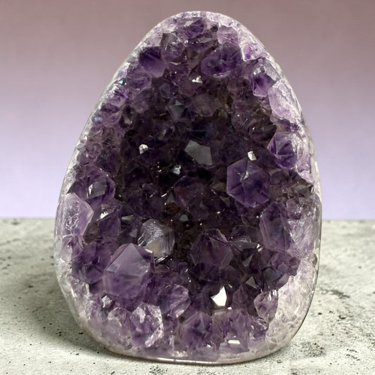 Amethyst Geode Polished N481