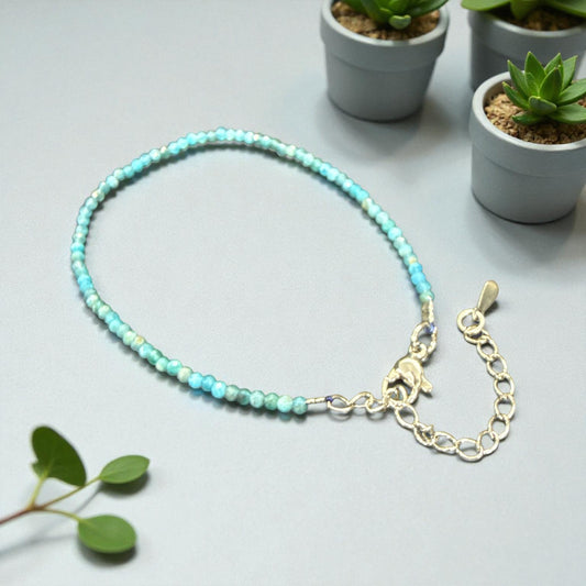 Apatite bracelet adjustable N456