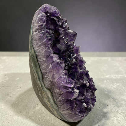 Amethyst Geode Polished N486
