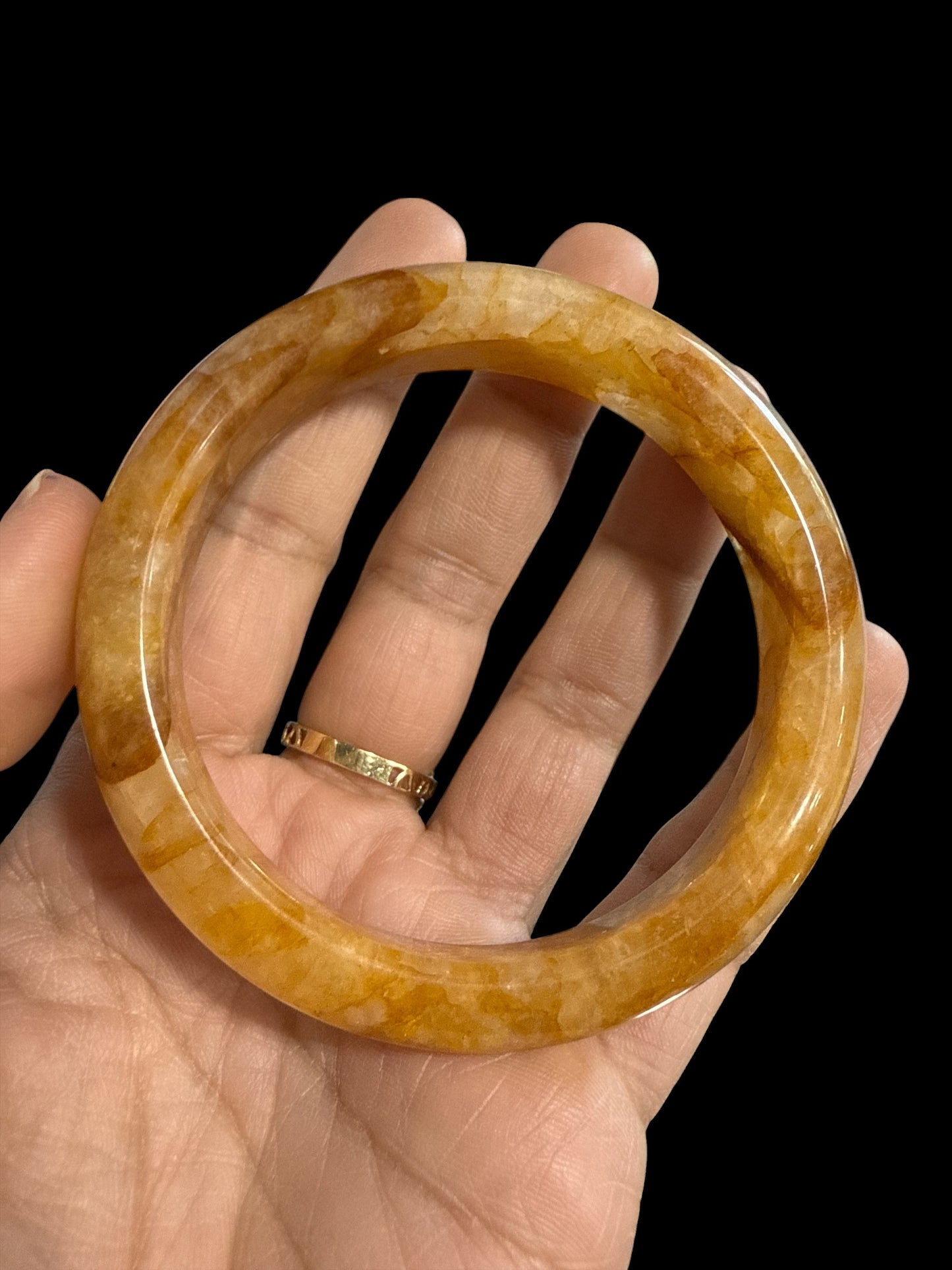 Yellow Healer Bangles 62.1 mm N395