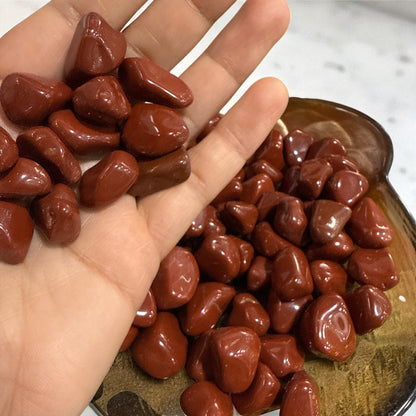 Jasper Tumble Stones (7 pieces) (Free shipping)