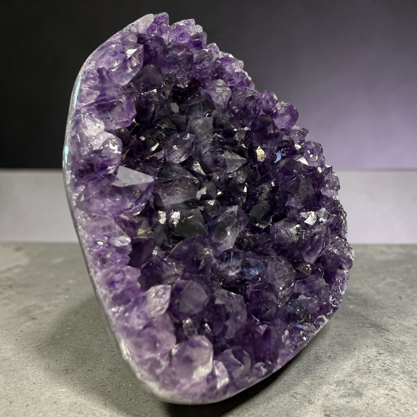 Amethyst Geode Polished N473