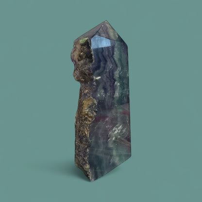 Purple and Green fluorite Tomb N404