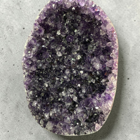 Amethyst Geode Polished from Uruguay (N491)