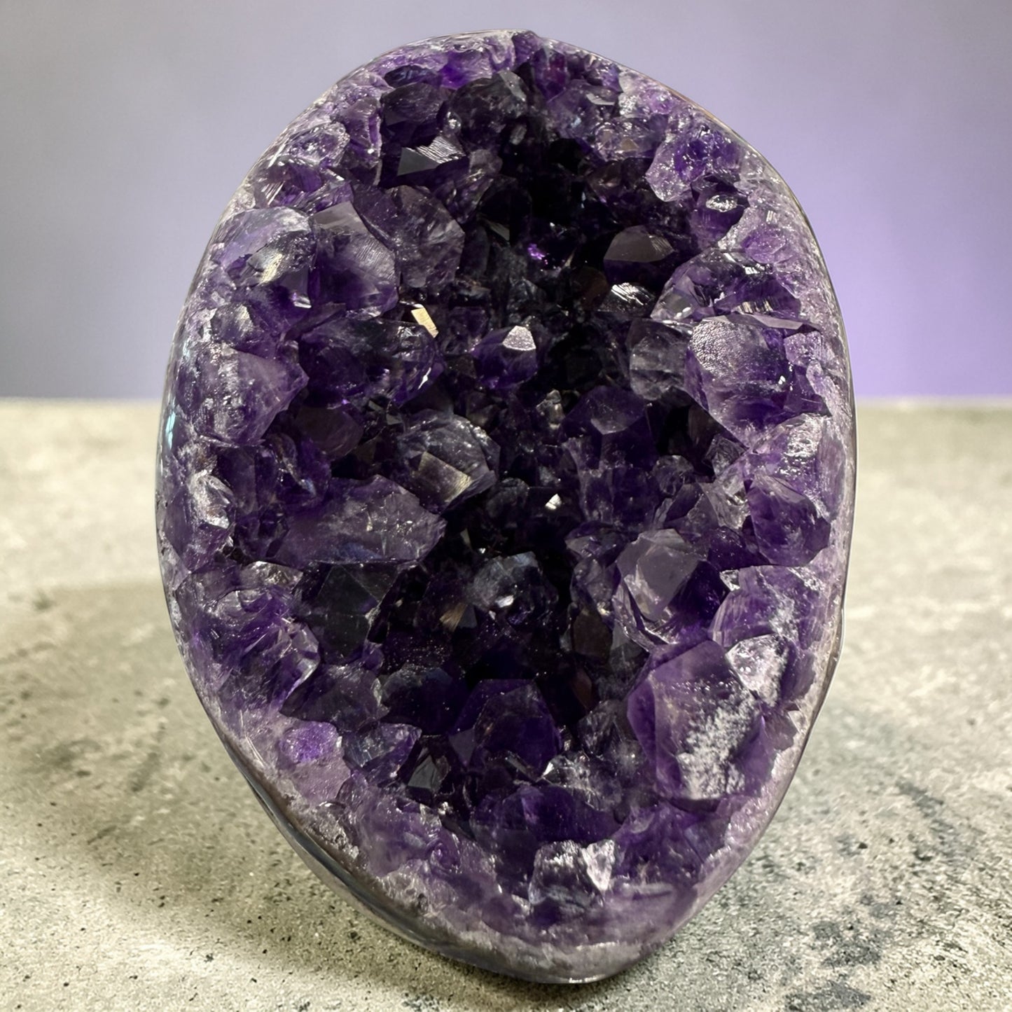 Amethyst Geode Polished N480