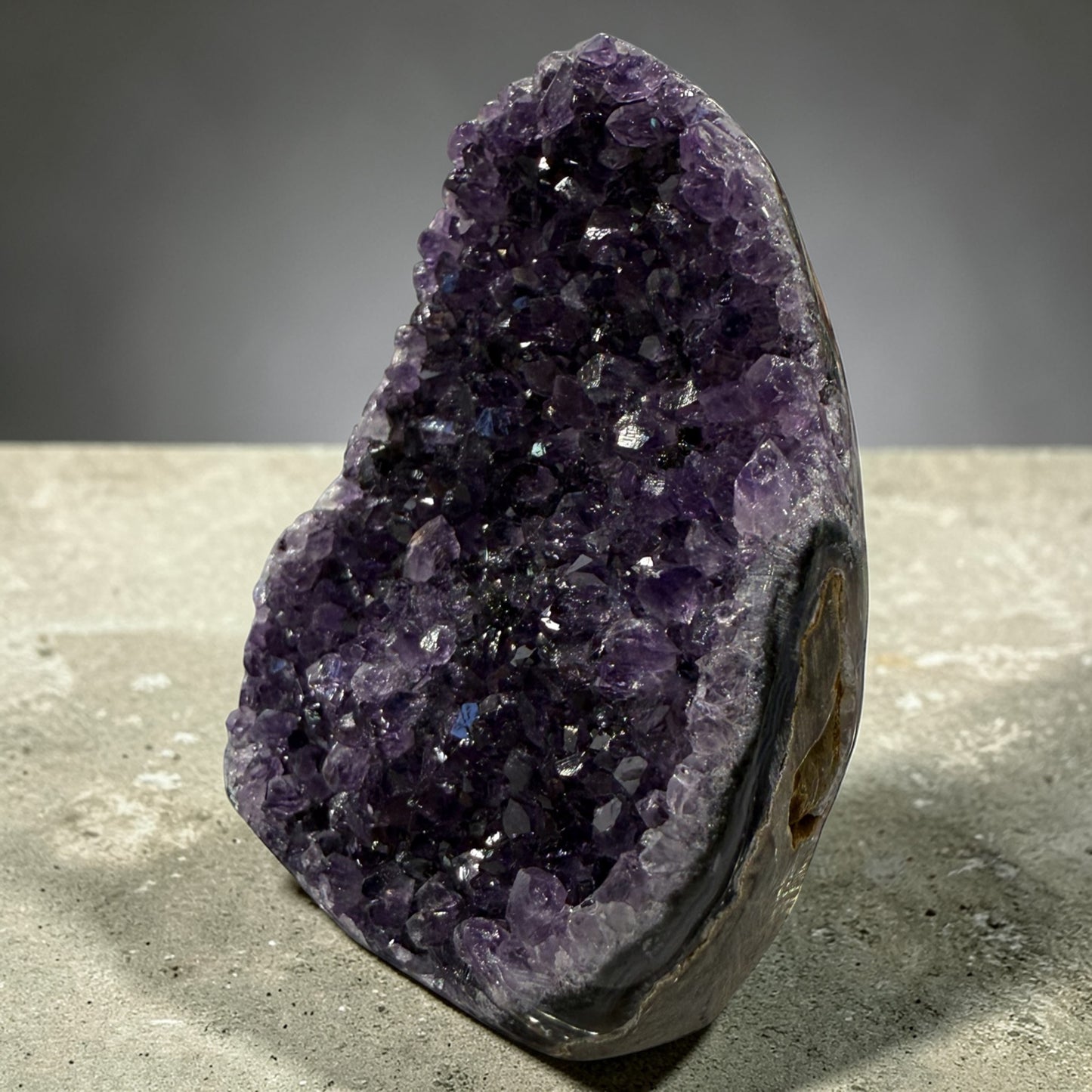 Amethyst Geode Polished N485