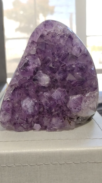 Amethyst Polished Geode N350 ( Free Shipping )