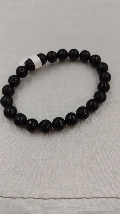 Shungite Bracelet for EMF (Electromagnetic Frequency) protection 8mm (Free Shipping )