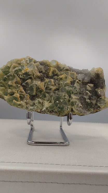 Sugar green Fluorite Specimen N16 (Free Shipping )