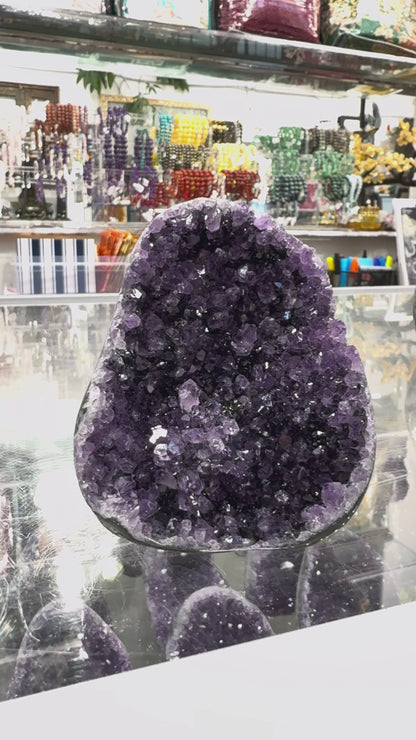 Amethyst Geode Polished N485