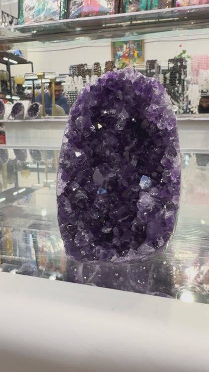 Amethyst Geode Polished N483
