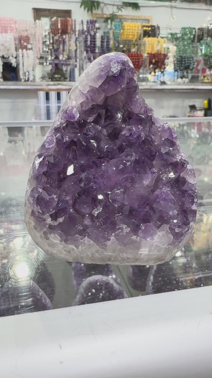 Amethyst Geode Polished N484