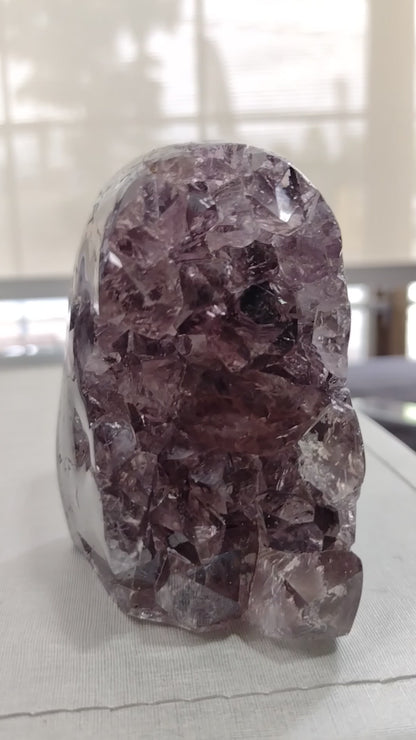 Amethyst Geode Polished  N345 (Free Shipping )