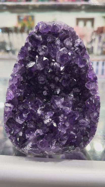 Amethyst Geode Polished N486