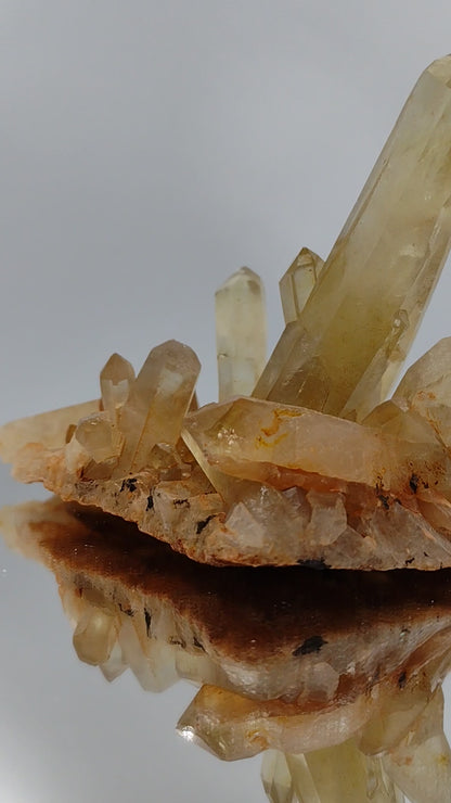 Natural Citrine Cluster N239.( Free Shipping )