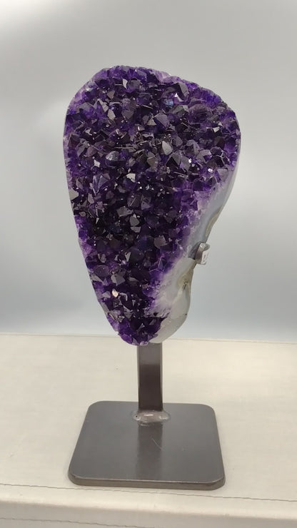 Amethyst Cluster Uruguay (High Grade Specimen) N107.( Free Shipping )