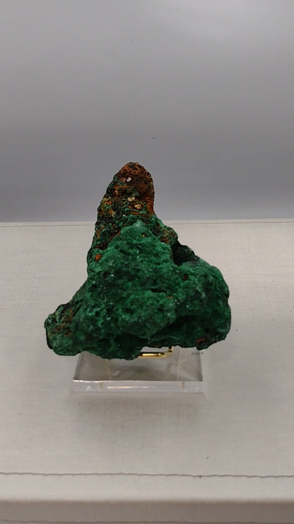 Velvet Malachite Sugar Coated Specimen N45 ( Free Shipping )