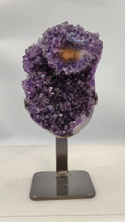 Amethyst Cluster Uruguay (High Grade Specimen) N104.( Free Shipping )